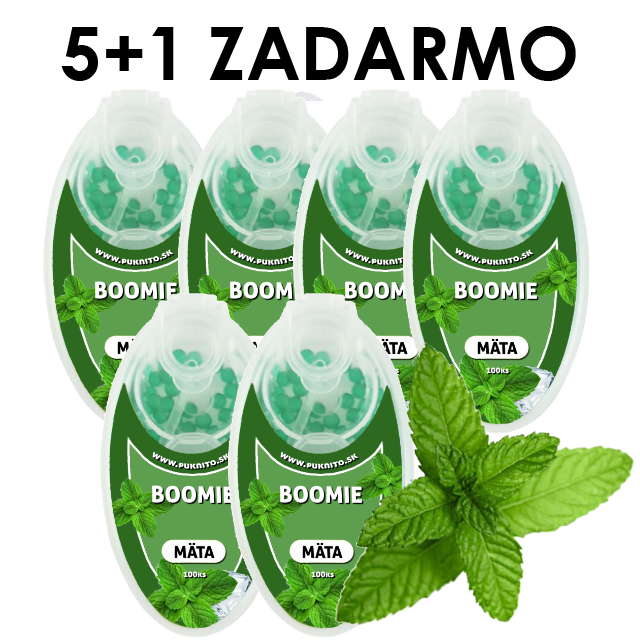5+1 Mäta Boomie - 600ks voňavé guľôčky